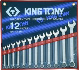 Kingtony 1212MR 12 részes csillag-villás készlet 8-22mm
