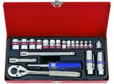 Kingtony 5522MR 21 darabos kézi dugókulcs készlet
