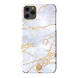 Kingxbar Marble Series tok iPhone 11 Pro Max - fehér