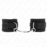 KINK WRIST RESTRAINT Kink – állítható nylon csuklóbilincsek fekete modell