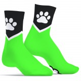 Kinky Puppy Socks Paw Kinky – érzéki zöld kutyás zokni