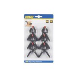 KINZO szorítócsipesz - 6db-os