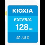 Kioxia 128GB SD (SDXC Class 10 UHS-I U1) Exceria (LNEX1L128GG4) memória kártya (LNEX1L128GG4)