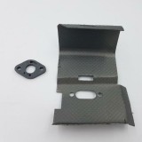 Kipufogó alkatrészei AL-KO BC225B hővédő lemez