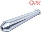 Kipufogó dob krómozott