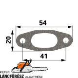 Kipufogó tömítés Stihl 41281490600 főként Stihl 41281490600