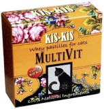 KiS-KiS MultiVit vitaminokkal dúsított tejsavó pasztilla macskáknak (100 tabletta)