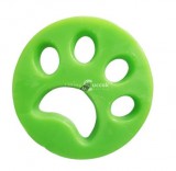 Kisállatszőr eltávolító kefe, kompakt méret (7 x 7 x 1 cm) Zöld színben