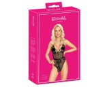 Kissable - csipke body (fekete)