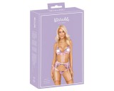 Kissable - rózsás hímzéses fehérnemű szett (pink)