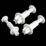 Kiszúró készlet csillag, 3 db-os (28295)