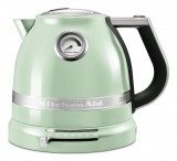 KitchenAid 5KEK1522EPT 1,5 L 2400 W Fekete, Zöld, Rozsdamentes acél Elektromos vízforraló