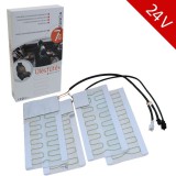 KIYO AWHL teflonszálas ülésfűtés 1 üléshez, 2 fűtési fokozattal, 24V