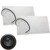 KIYO karbonszálas ülésfűtés 1 ülésre 2 fűtési fokozatú billenőkapcsolóval