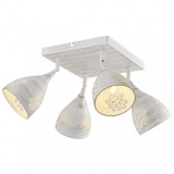 Klausen Mennyezeti lámpa, Bell LY-1036, 4 x E14, antik fehér