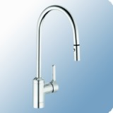 Kludi Bingo Star NA 15 egykaros álló mosogató csaptelep, automatikus zuhany/vízsugár váltóval - KL-428520578