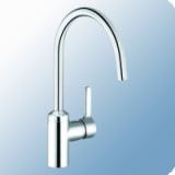 Kludi Bingo Star NA 15 egykaros álló mosogató csaptelep, rejtett PCA vízsugárszabályzóval, nemesacél - KL-428099678