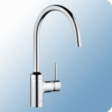 Kludi Bozz egykaros álló mosogató csaptelep forgatható kifolyócsővel