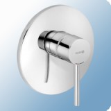 Kludi Bozz egykaros süllyesztett (falsík alatti) zuhany csaptelep falon kívüli része