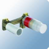 Kludi falsík alatti egység a kétlyukas, falsík alatti mosdó csaptelephez (K-36 kerámia vezérlőegység)