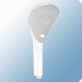 Kludi Fizz kézi zuhanyfej, 3 funkciós, fehér