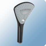 Kludi Fizz kézi zuhanyfej, 3 funkciós, matt fekete