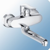 Kludi Objekta egykaros fali mosogató csaptelep forgatható kifolyócsővel, 180mm