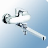 Kludi Objekta NA 15 egykaros fali kádtöltő csaptelep hosszabbított kifolyócsővel