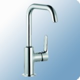 Kludi Objekta NA 15 egykaros mosdó csaptelep forgatható kifolyócsővel, lefolyó garnitúra nélkül