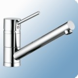 Kludi Scope egykaros álló bojler mosogató csaptelep forgatható kifolyócsővel, nyílt rendszerű vízmelegítőhöz