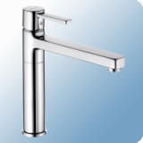 Kludi Zenta egykaros álló bojler mosogató csaptelep forgatható kifolyócsővel, nyílt rendszerű vízmelegítőhöz, 155mm