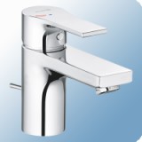 Kludi Zenta SL egykaros álló mosdó csaptelep automata leeresztővel, 75mm, középállásig hidegvíz