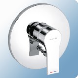 Kludi Zenta SL egykaros süllyesztett (falsík alatti) kádtöltő és zuhany csaptelep falon kívüli része