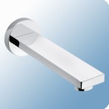 Kludi Zenta SL kádkifolyó süllyesztett (falsík alatti) csaptelephez, 190mm