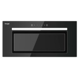 Kluge beépíthető fekete páraelszívó, 60cm