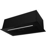 Kluge beépíthető fekete páraelszívó, 60cm, fekete üvegpanel