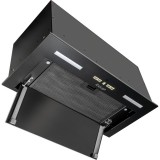 Kluge beépíthető fekete páraelszívó, 60cm, TC