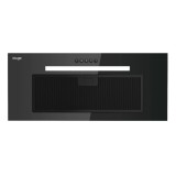 Kluge beépíthető fekete páraelszívó, 75cm