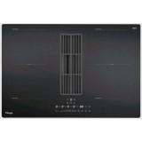 Kluge beépíthető indukciós főzőlap páraelszívóval, 80cm, matt f.