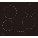 Kluge beépíthető kerámia főzőlap, 60cm, fekete üveg