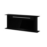 Kluge pultból kiemelkedő fekete páraelszívó, 90cm