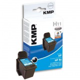 KMP Printtechnik AG KMP H11 tintapatron HP-hez fekete (black) (0995,4561)