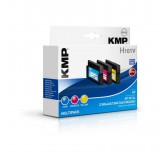 KMP Printtechnik AG KMP Patrone HP NR.951XL Multipack 3x1500 S. H101V refilled (1723,4050) (1723,4050)