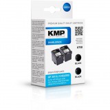 KMP Printtechnik AG KMP Patrone HP301XL DoublePack 2x480 Seiten black kompatibel (1719,4021) (1719,4021)