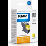 KMP Tinta helyettesíti Brother LC-3219XLY Kompatibilis Sárga B58YX 1538,4009 (1538,4009)