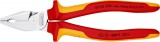 KNIPEX 02 06 200 SB Kombinált fogó többkomponensű markolattal szigetelt, VDE-bevizsgált krómozott 200 m
