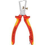 Knipex 11 06 160 T krimpelő fogó Kombinált fogó Narancssárga, Vörös, Ezüst