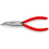 KNIPEX 25 21 160 Fél-kerek csőrű fogó vágóéllel (Rádiófogó) 160 x 50 x 20 mm