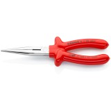 KNIPEX 26 17 200 Fél-kerek csőrű fogó vágóéllel (gólyacsőr fogó) 200 x 60 x 28 mm
