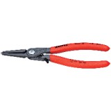 KNIPEX 48 31 J2 Precíziós Seeger-gyűrű fogó Furatokban lévő belső gyűrűkhöz Túlfeszítés elleni védelemmel 180 x 46 x 13 mm